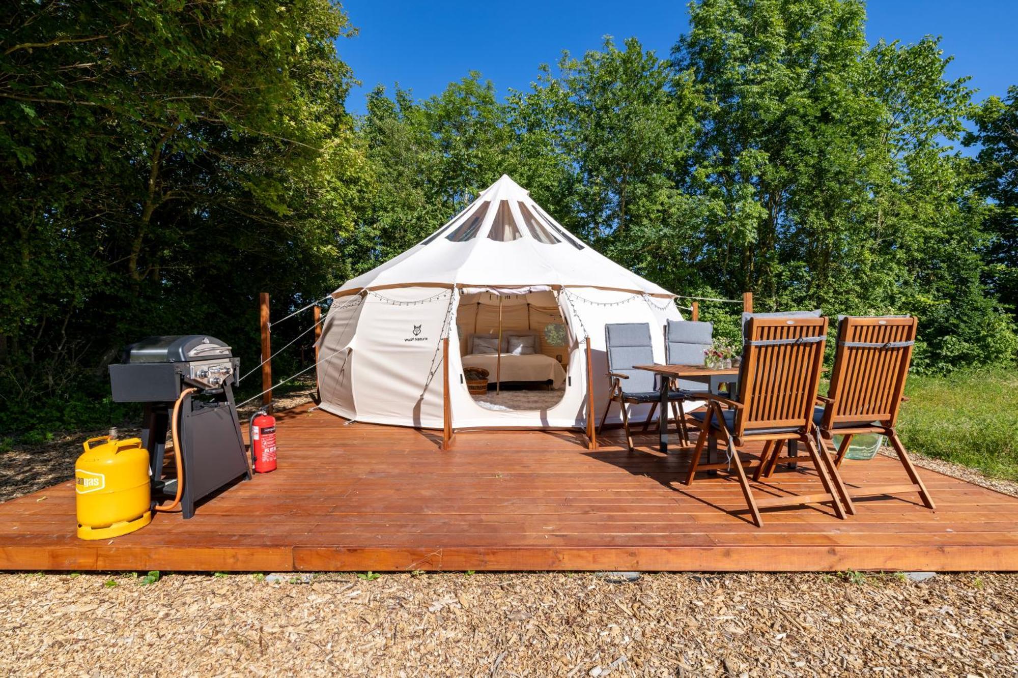 Holmegaard Vin Og Glamping Hotel Dannemare Eksteriør billede